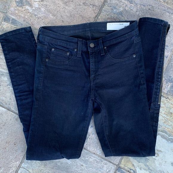 Rag & Bone Women’s Skinny Jeans Leg Zipper size 26 - Picture 6 of 6